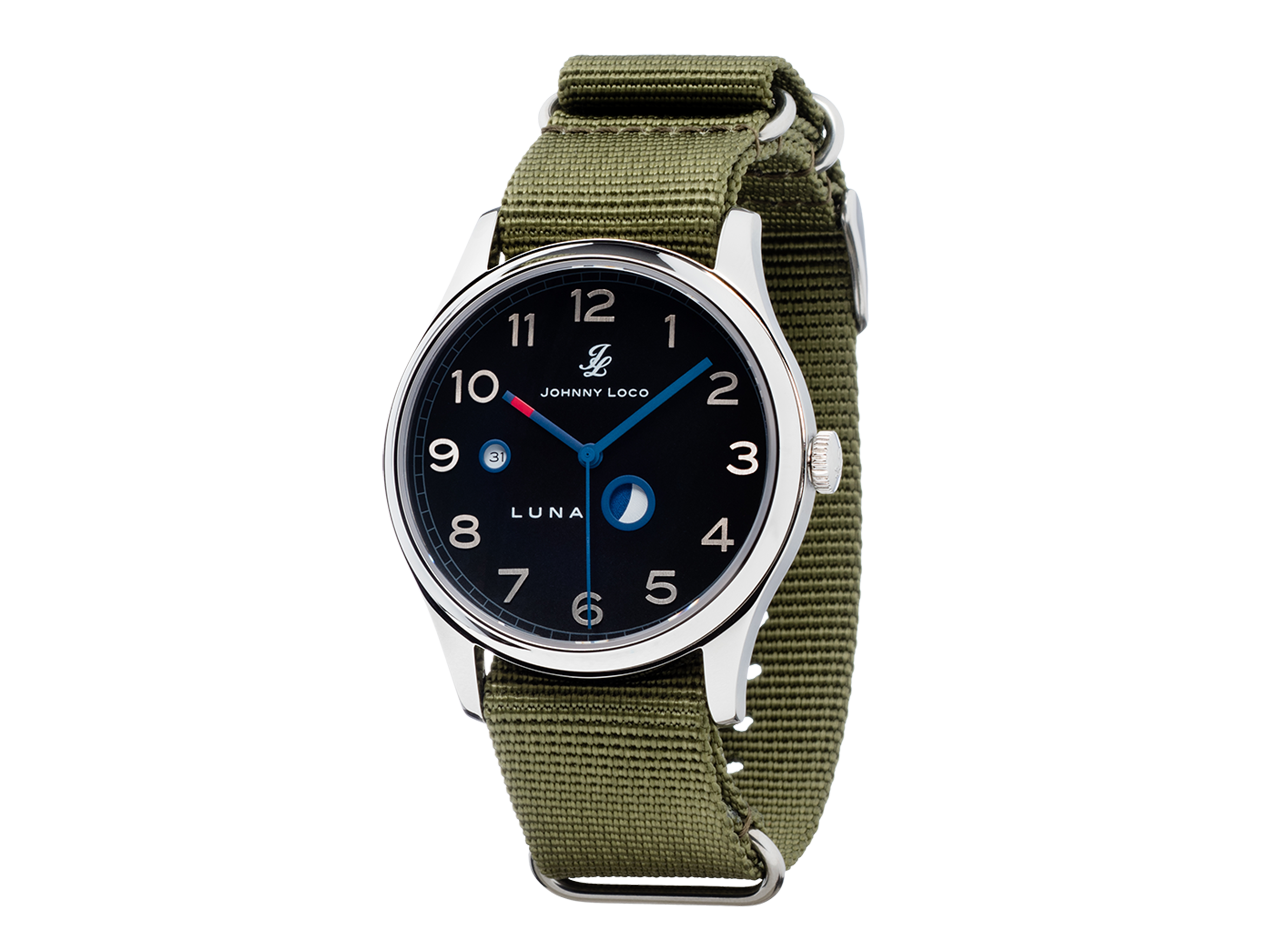 Luna II (Charcoal) - Watch - by Johnny Loco Luna II (Charcoal) - Watch - by Johnny Loco