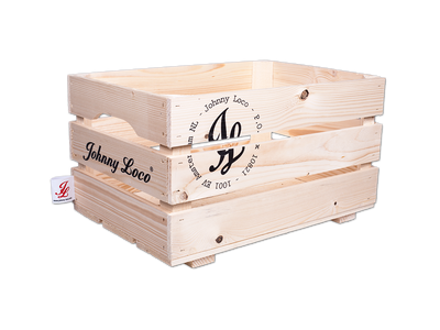 Wooden crate